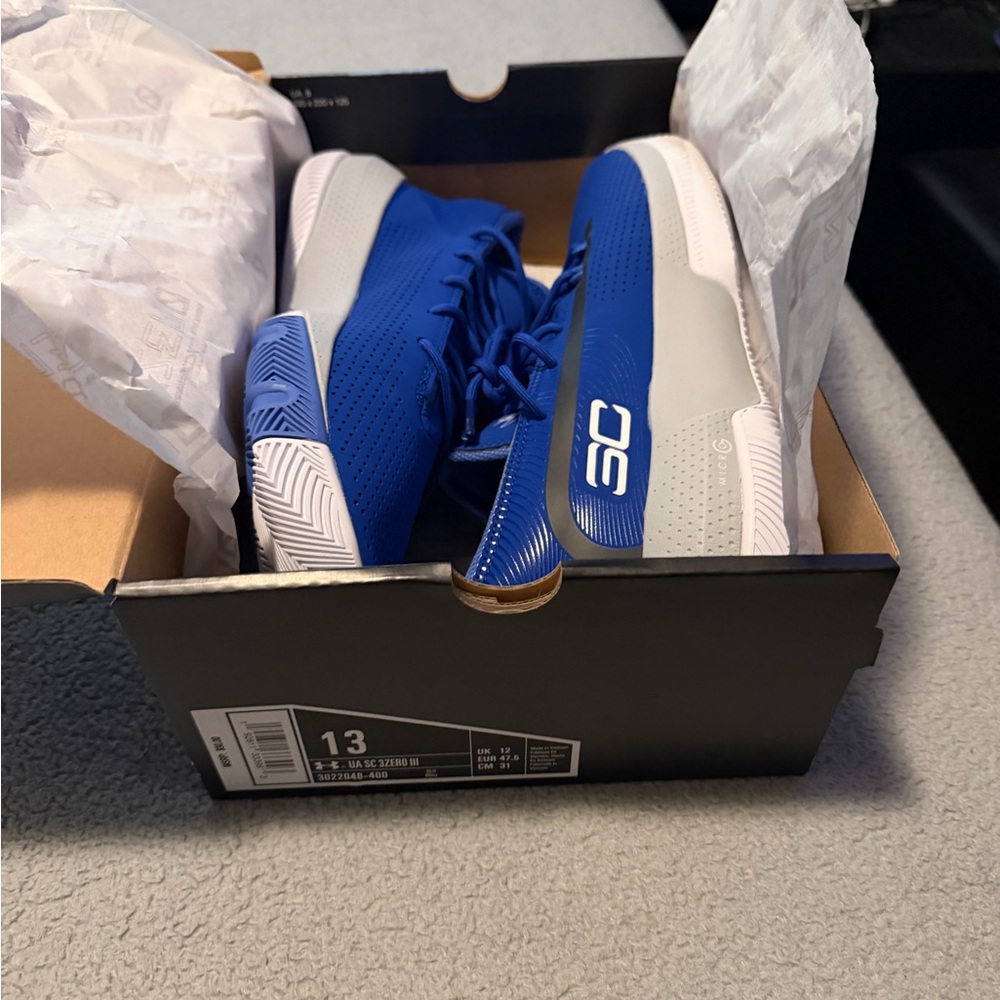 Under Armour SC 3ZERO Black Athletic Shoes